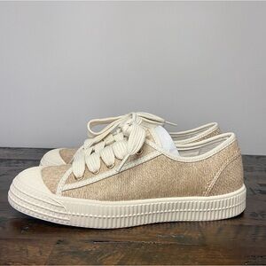 Kelsi Dagger Brooklyn Soul Sneaker in Natural NEW Size 7.5